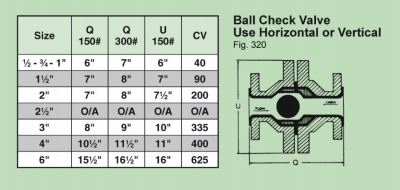 Ball Check Valve